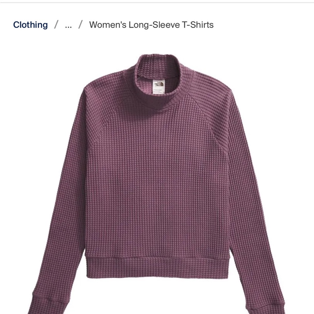 The North Face Women's Lavender Cowl Sweater